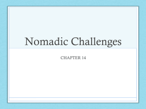 Nomadic Challenges