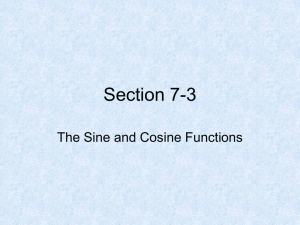 Section 7-3 - MrsBarnesTrig