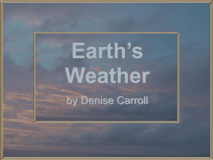 Earth's Weather (Denise Carroll, Vermilion Parish)