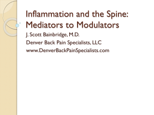 Inflammation: Mediators to Management