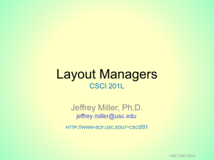 LayoutManagers