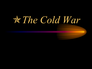 The Cold War PPT