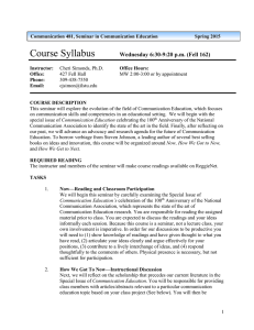 Course Syllabus - Illinois State University