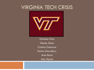 Virginia Tech Crisis