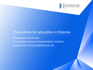 IT-solutions for education…