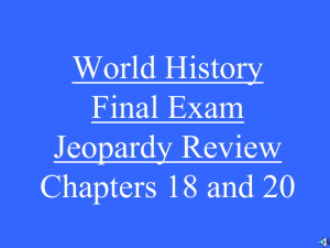 Final Exam Review-Day 3
