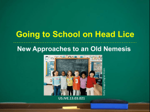 Going to School on Head Lice - Tennessee Association of School