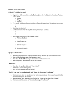 Colonial Period Study Guide