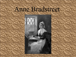 Anne Bradstreet PP