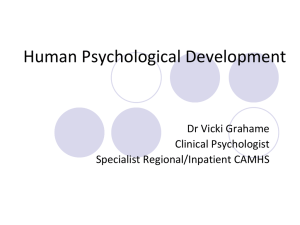 Human Psychological Development