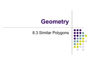Good Similar Polygons power point