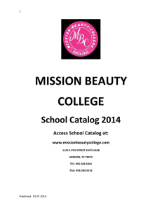 English Catalog - mission beauty college