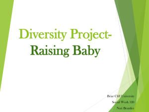 Diversity Project-Raising Baby