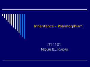 Lecture IV - Polymor..