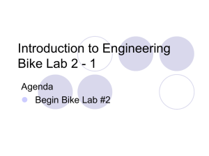 Bike Lab 2 Week 4