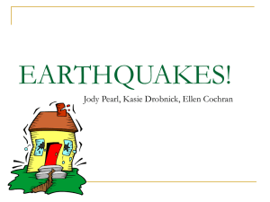 earthquakes II