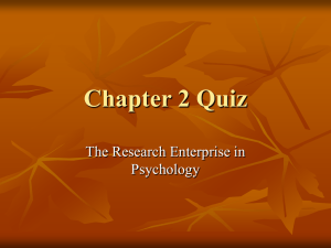 Chapter 2 Quiz