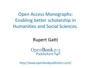 Adapting a Freemium Business Model for Open Access Book