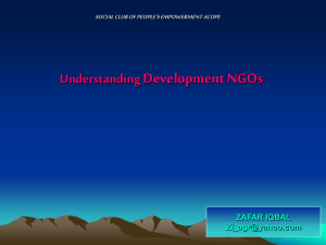 Development NGOs