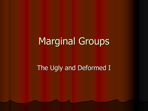 Marginal Groups