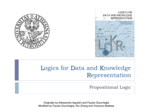 Logics for Data and Knowledge Representation