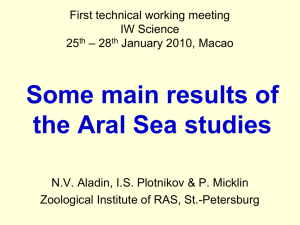 007_Aral Sea presentation _Nicolas Aladin