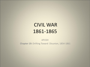 civil war 1861-1865