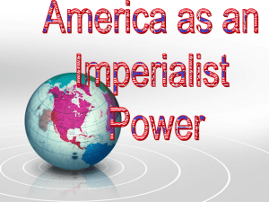 America as an Imperialist Power