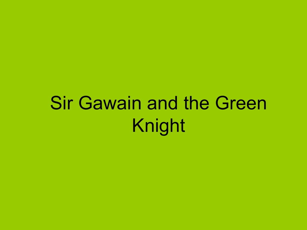 pentangle symbol sir gawain