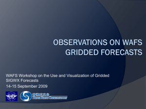 Visualization of WAFS Gridded Forecasts