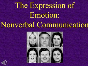Module 42: Expressed Emotions PP Notes