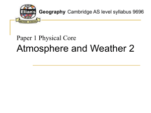 Atmosphere and Weather 2