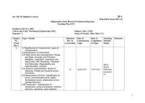 Laboratory Planning Sheet (Practical)