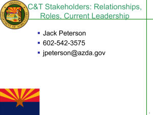 Peterson_C&T stakeholders