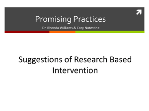 Prevention Presentation