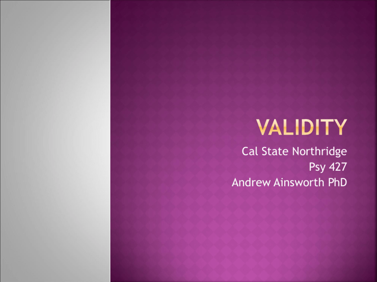 Validity Period Defined