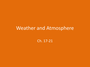 Weather and Atmosphere
