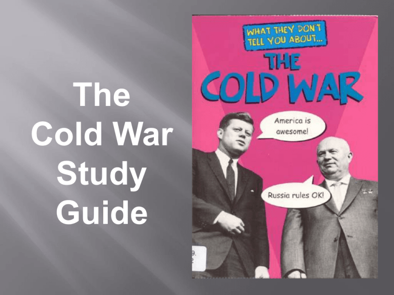 Cold War Powerpoint