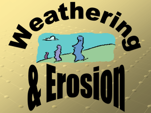 Chemical Weathering