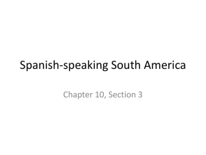 Spanish-speaking South America
