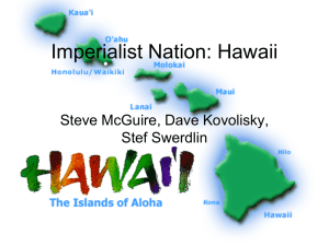 Imperialist Nation: Hawaii