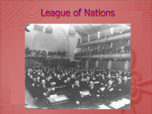 League of Nations - misssnghumanities