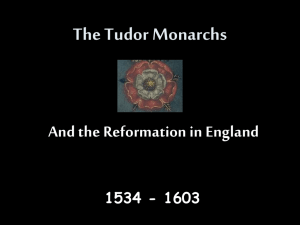 Tudors Summary