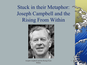 The Hero Of a Thousand Faces Joseph Campbell