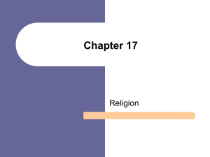 Sociological Theories of Religion