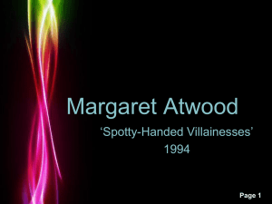 Margret Atwood