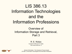 Overview of ISR, Part 3