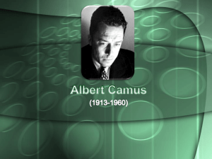 Albert Camus - WordPress.com