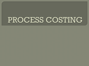 process costing