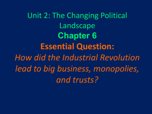 Unit 2 Notes- The Changing Political Landscape 9